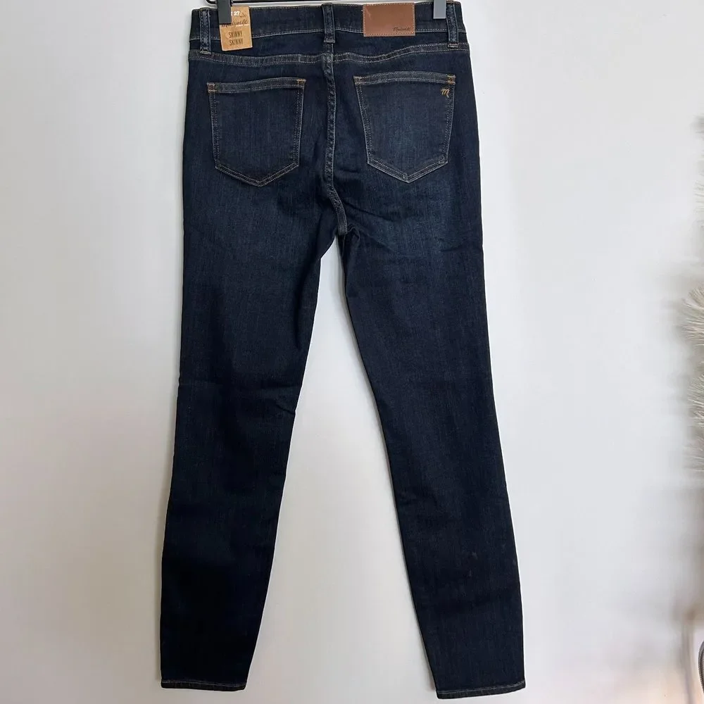 Madewell Skinny Skinny Denim Jeans Lakeshore Wash